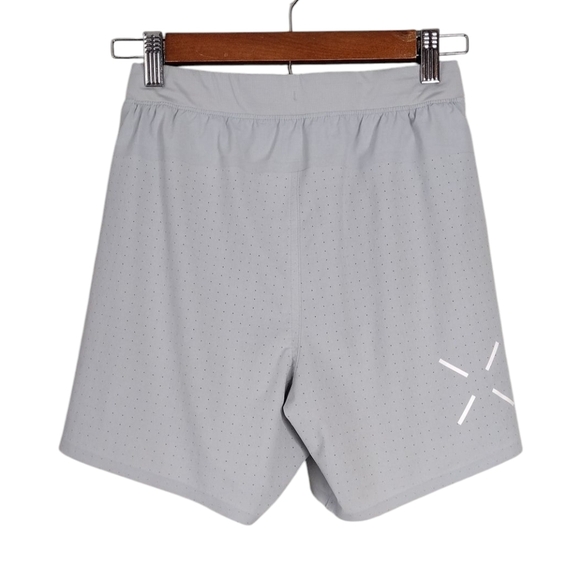 Ten Thousand Distance Short Gray Elastic Waistband Workout Athletic Shorts Sz XS - Picture 2 of 14